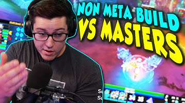 CAN HE ESCAPE ELO HELL? WE SET HIM UP IN A MASTERS LOBBY AND HE PULLS OUT THIS BUILD...