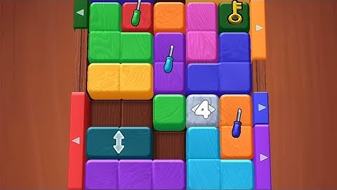 Wood Away Block Jam Level 113 Game Walkthrough Solution