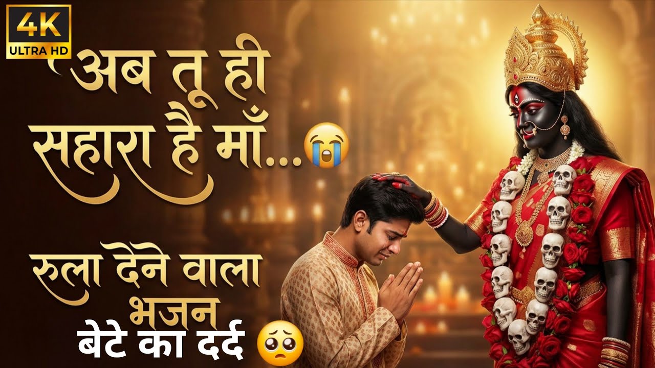 मेरी काली माँ… अब तू ही सहारा है 😭 | Mahakali Bhajan | Bete Ki Pukar | Navratri 2026