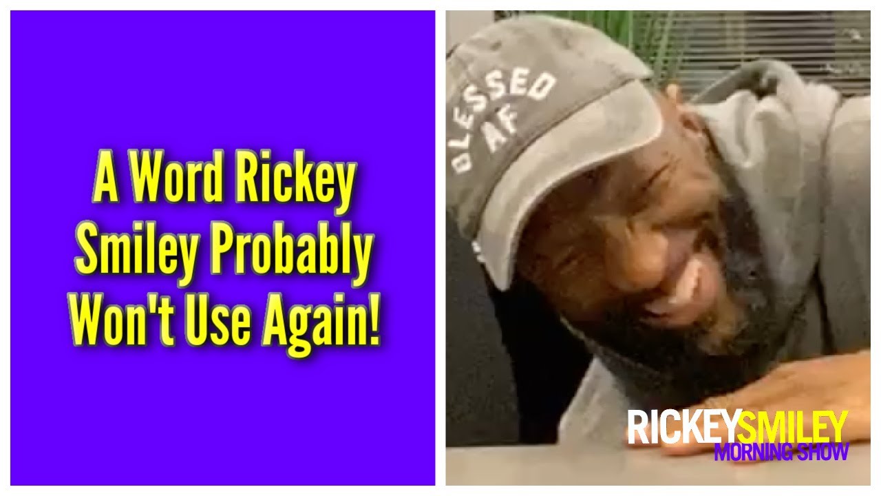 A Word Rickey Smiley Probably Won’t Use Again!