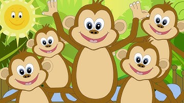 5 Little Monkeys Jumping on the Bed, Children