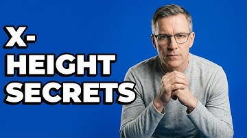 What Role Does X-Height Play In Typographic Scale?