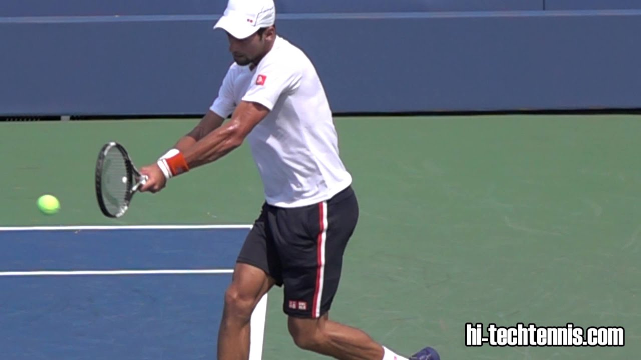 Djokovic Backhand / Novak Djokovic Forehand and Backhand Return of
