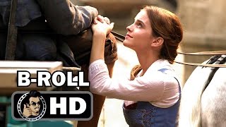 Video thumbnail of "BEAUTY AND THE BEAST B-Roll Bloopers Footage #1 (2016) Emma Watson Disney Movie HD"