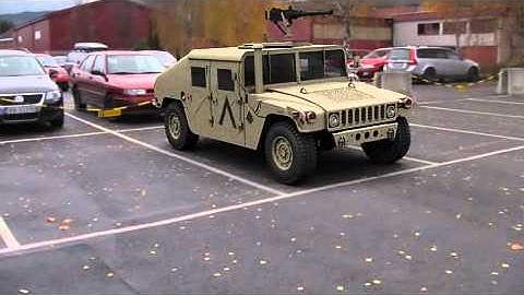 Syntheyes - Camera tracking test (Humvee)