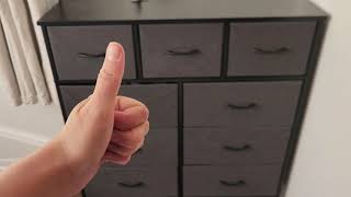 Best Affordable 9 Drawer Fabric Dresser - My Honest Thoughts and Review