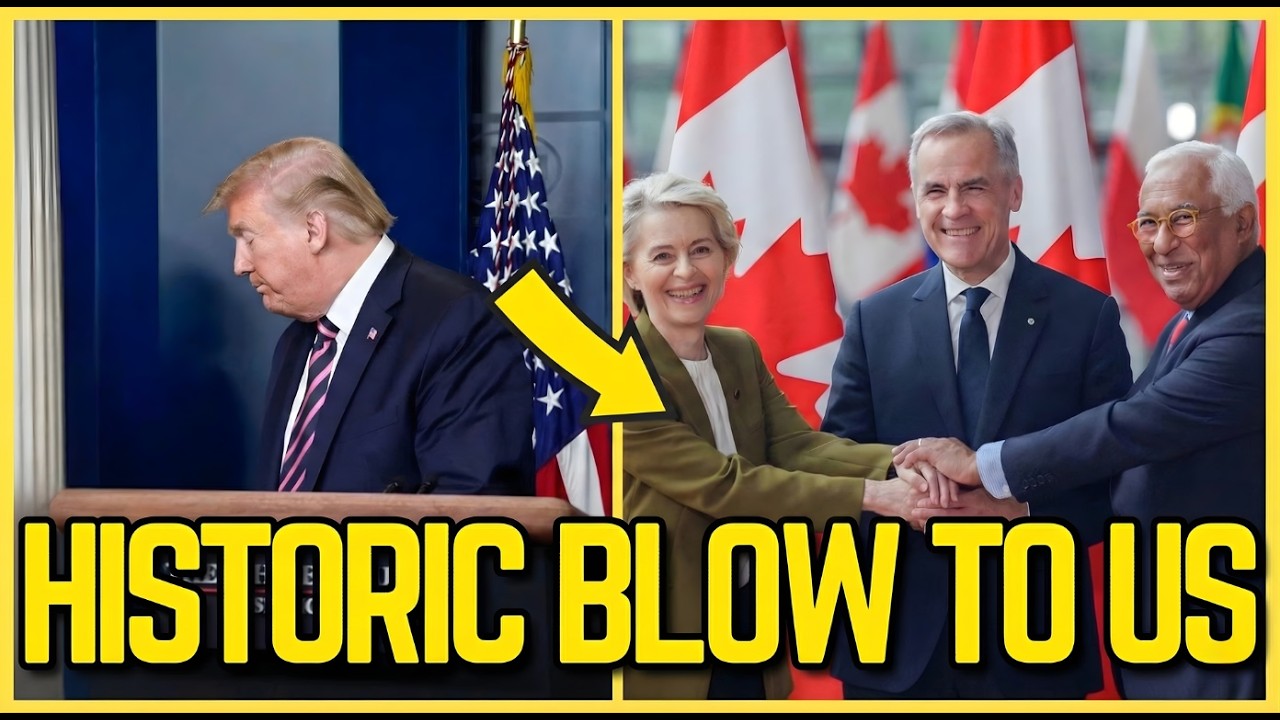 ITS OVER: Canada Forms GIANT TRADE ALLIANCE In Massive Blow to US!