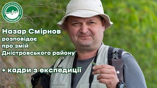 Назар Смірнов про змій Дністровського району + кадри з експедиції територією НПП 'Хотинський'