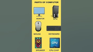 Parts of computer || Computer parts  || #computer #partsofcomputer #shorts #shortsfeed #viralvideo