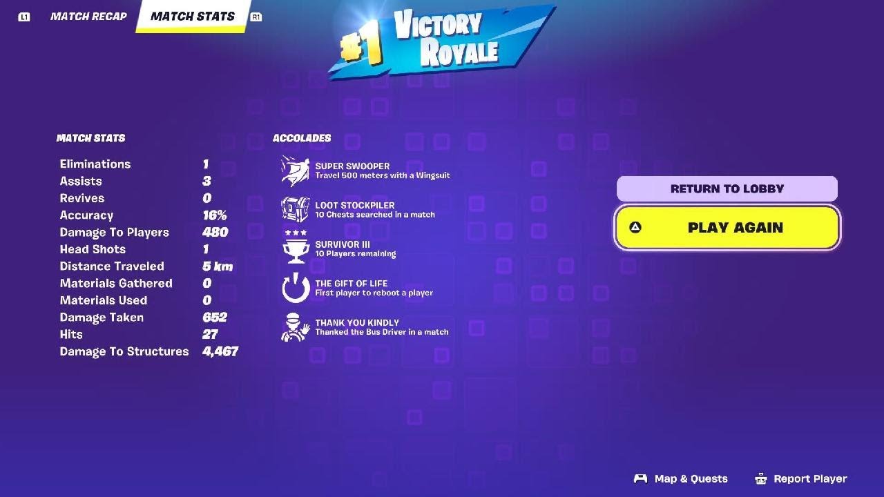 Fortnite Ch7S1 ZB Quint - Got'em for Endgame