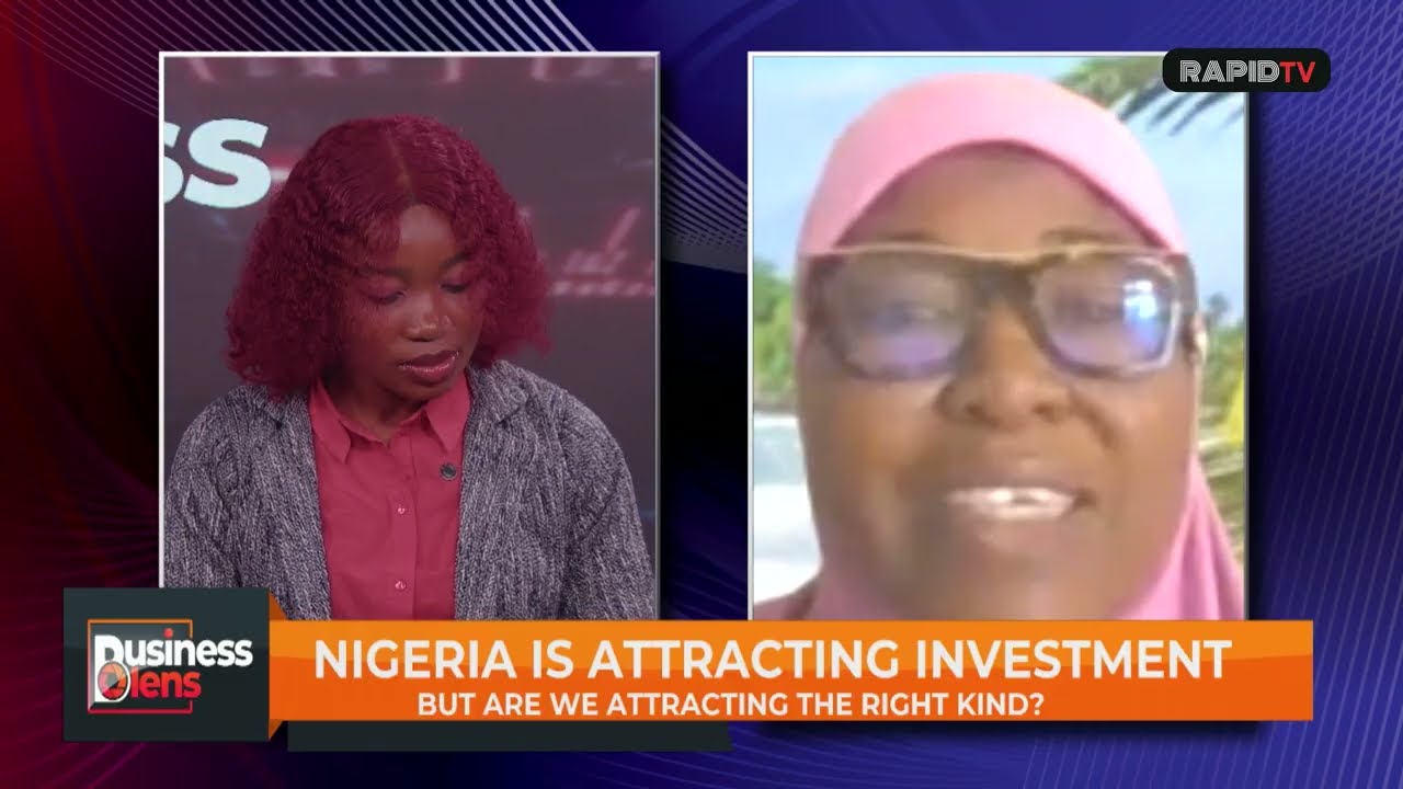 Still from NIGERIA'S INVESTMENT BOOM: ARE WE ATTRACTING THE RIGHT KIND? || BUSINESS LENS 08 10 2026