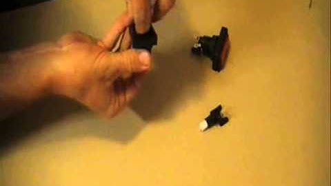 how to make a 25c credit  arcade buttons with led mame