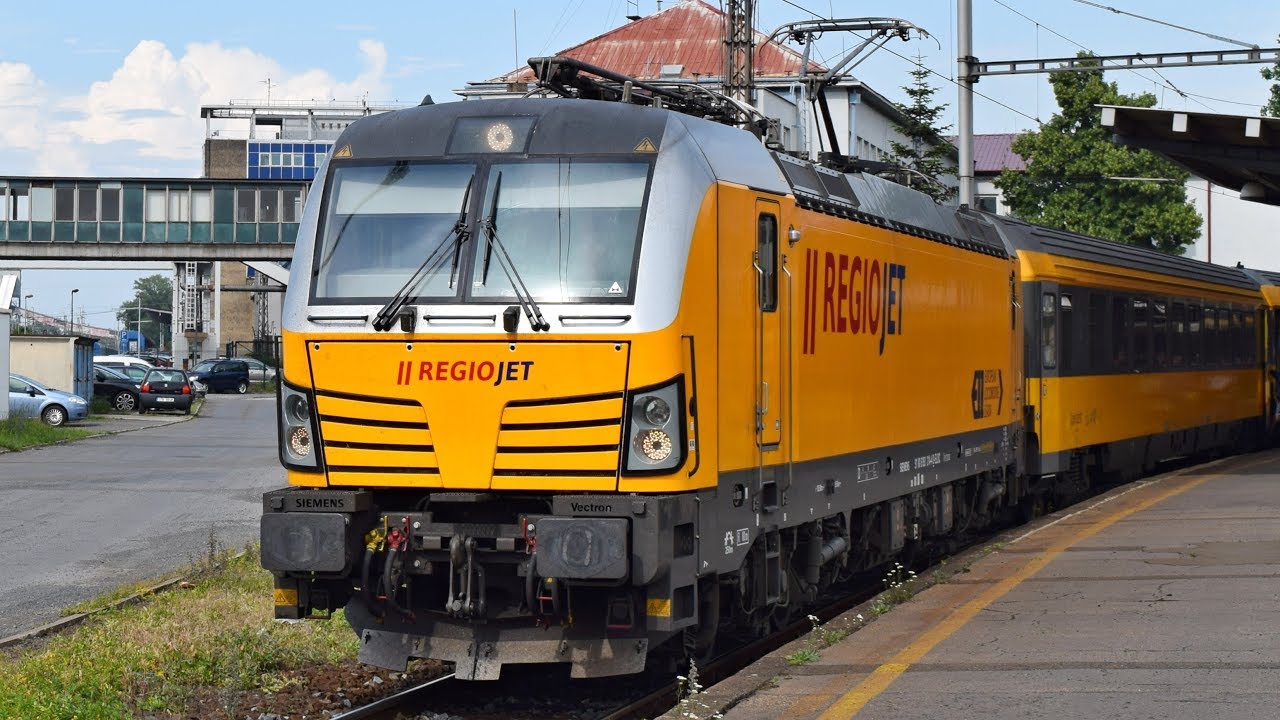 Vlaky Ostrava hlavní nádraží ● 08.06.2018