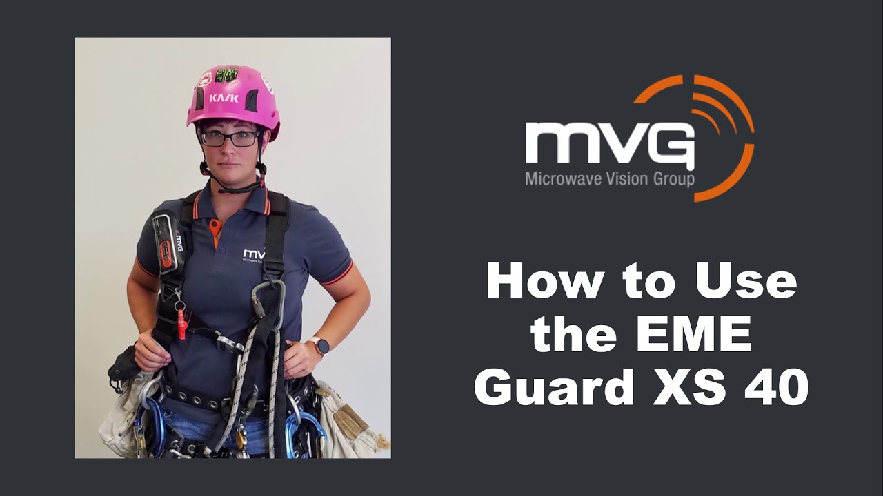 MVG EME Guard XS 40 GHz Training Video - YouTube