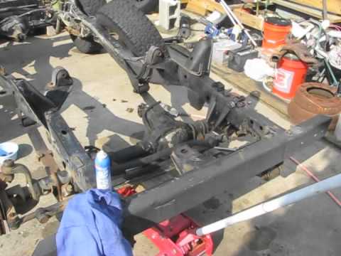 '92 Jeep Wrangler YJ (Dana-30, steering box, sway bar ... jeep steering gearbox diagram 