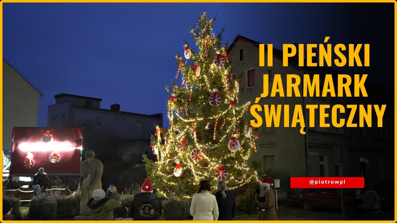 II Pieński Jarmark Świąteczny  4K [Żywa szopka Bożonarodzeniowa - Pieńsk]