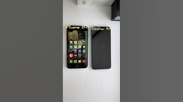 Who faster? iPhone 8+ vs Redmi 9A / speed test boot animation