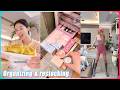 Mitsuisen ASMR☘️Makeup organization &amp; Restock✨Satisfying organizing &amp; restocking asmr🌿528