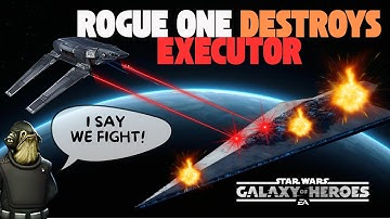 SWGOH - Profundity w 4* Rogue one vs Executor counter