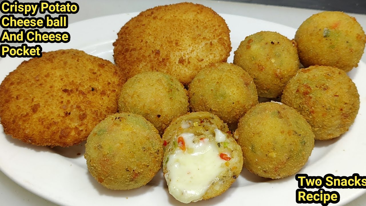 Crispy Potato Cheese Balls चीज़ बॉल रेसिपी Cheese Ball Cafe Style