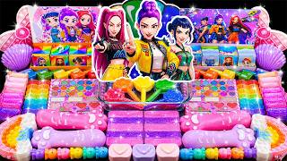 Wonderful Huntrix Mixing Random Cute 🌈 KPOP DEMON HUNTERS Slime Mixing|Shiny Things Into Slime