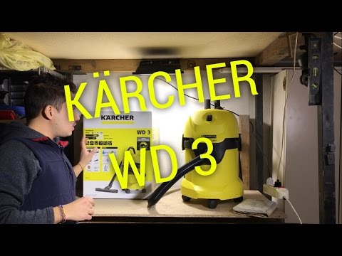 Video: Aspirapolvere Karcher WD 3 Premium: recensioni