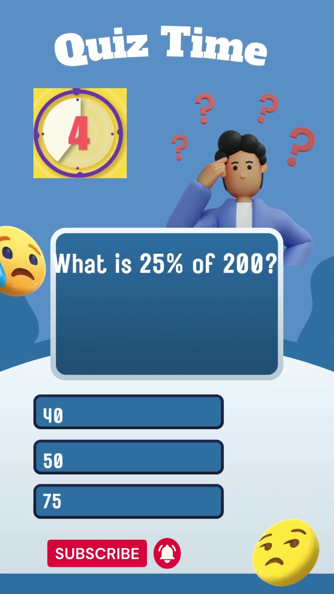 Your Brain Will Switch Answers Midway 😵 #quiz #math #viral - YouTube