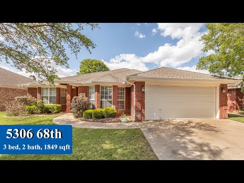 5306 68th St, Lubbock, TX home video tour