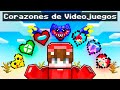 Dagar Consigue Corazones de Videojuegos en Minecraft!