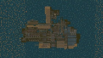 Factorio complete Seablock timelapse