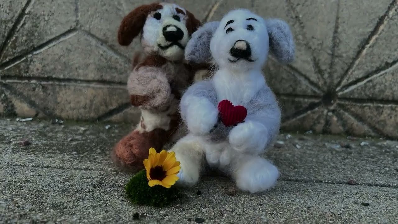 All dogs (and humans) need is love. Happy 2024!