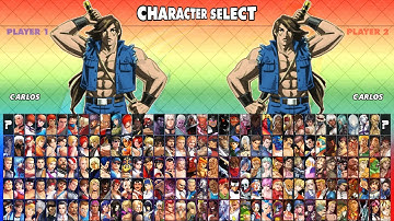 Carlos Miyamoto from Final Fight In CVS POTS Style for Capcom Vs SNK Evolution Kore