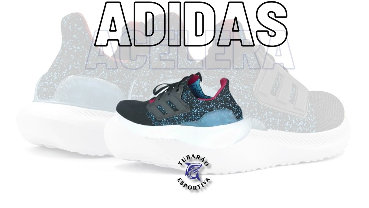 Tênis Adidas Acelera Preto - Tubarão Esportiva