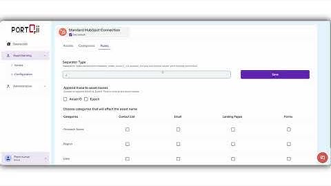 How to Configure Rules in the Asset Naming Assistant | Audienz + HubSpot Guide