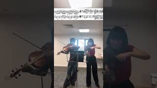 Passacaglia for violin and viola, should we record the ending next 😛 #viola #violin #passacaglia