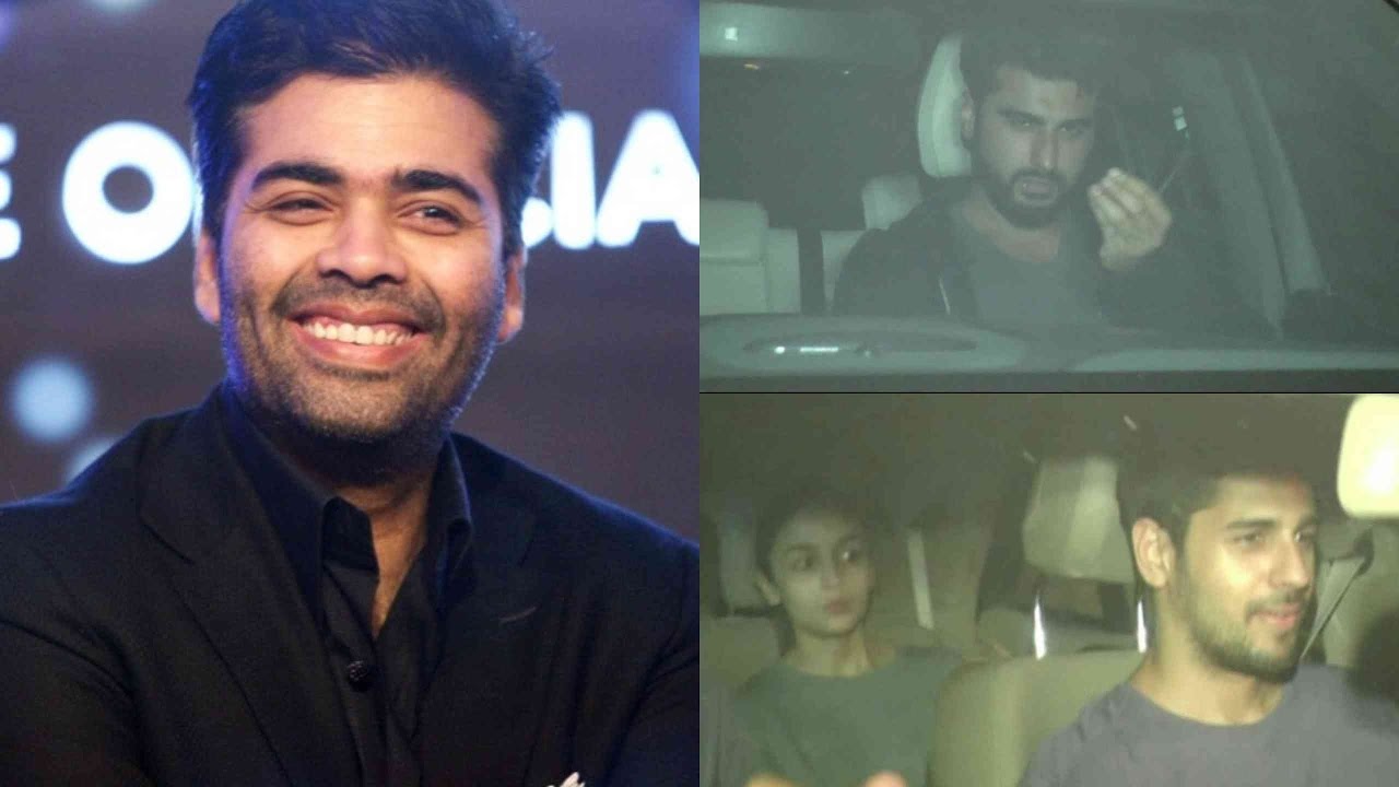 Karan Johar Host Party At His House - YouTube