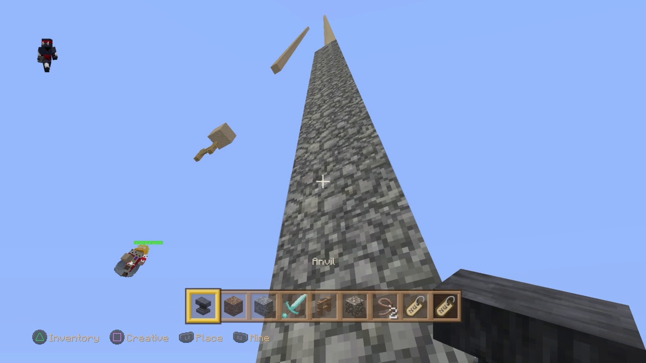 Minecraft: PS4 - Fun With Gravity!