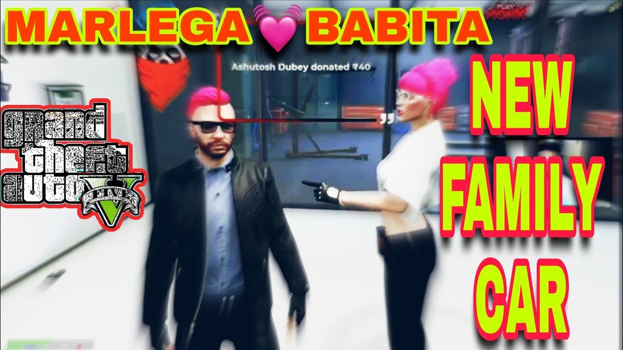 MARLEGA & BABITA BYUING FAMILY CAR(new car on server)❤️💓