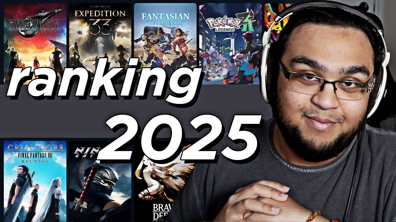 I Ranked EVERY Game I Completed in 2025