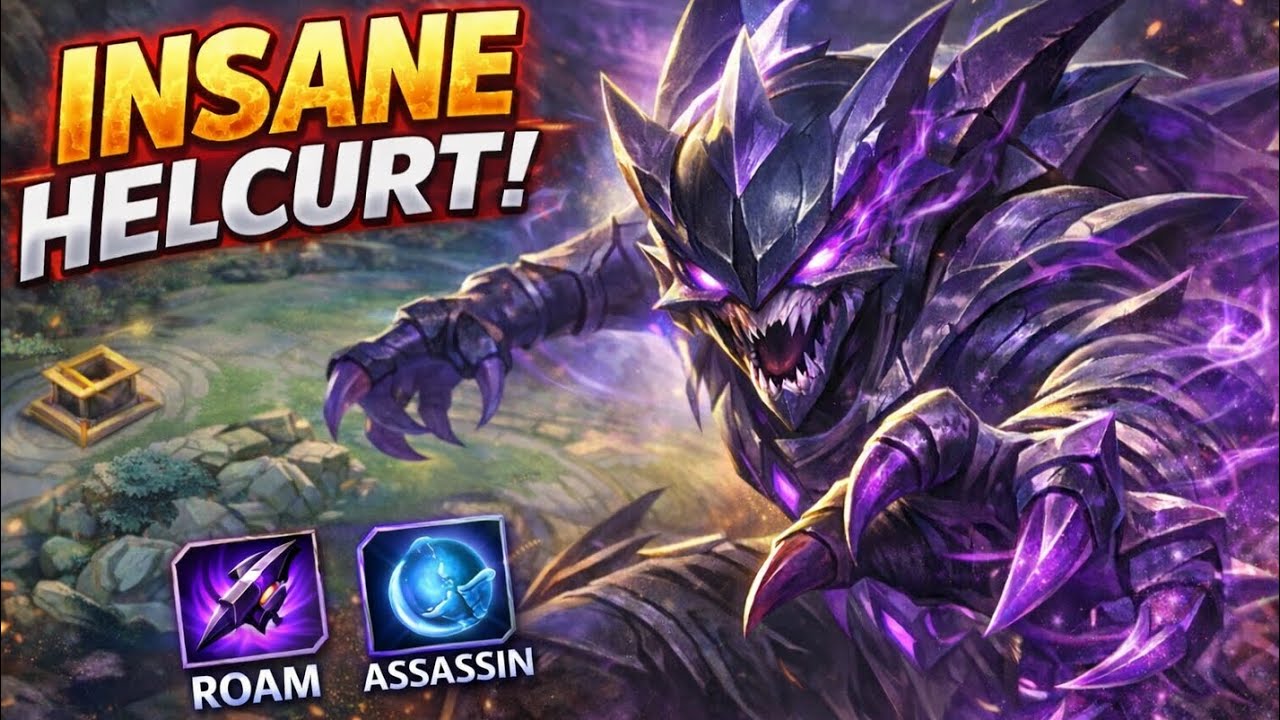 ⚡ HELcurt Roam Assassin Build – Total Map Domination! Enemy's SURRENDER 💀