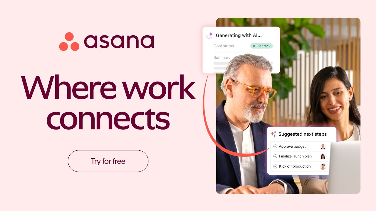 Asana: The #1 AI work management platform - Connect teams, tools, and work in one platform—supercharged by AI.
