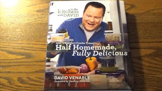 Fourth Time's The Final Charm - Half Homemade, Fully Delicious Cookbook by David Venable (QVC)