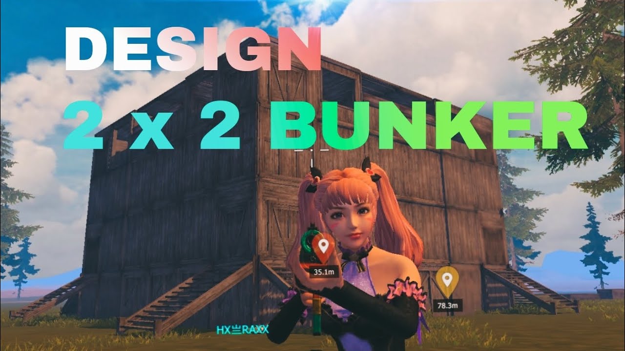 BUNKER BASE DESIGN FOR SOLO AND DUO PLAYERS || LAST ISLAND OF SURVIVAL LITE