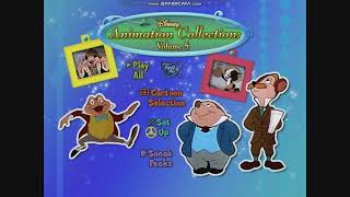 Walt Disney Animation Collection Volume 5 - Wind In The Willows 2009 Dvd Menu Walkthrough