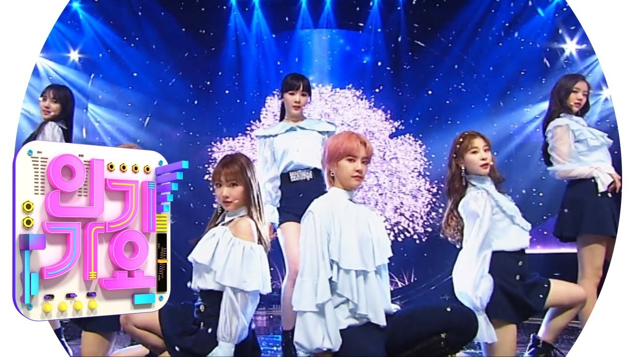 GWSN (Park Girl) - RUN (Пинки Стар) @ Популярная песня Inkigayo 20190324