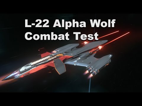 L-22 Alpha Wolf Combat Test - Star Citizen - YouTube