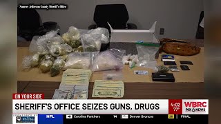 Jefferson Co. Sheriff's Office seizes guns, drugs