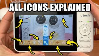 Vtech Baby Monitor : All the Icon Settings Explained