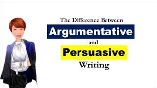 Argumentative vs Persuasive Writing | Simple and detailed | PIVOT 4-A LEAP