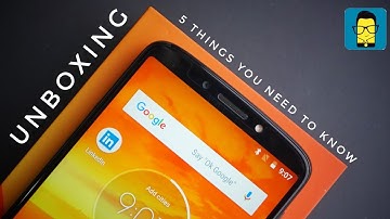 Moto E5 Plus - 5 Things you should know